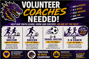 Need Fall Sports Coaches